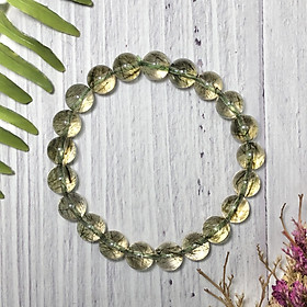 Vòng tay Thạch Anh Tóc xanh 9mm chuẩn 6A