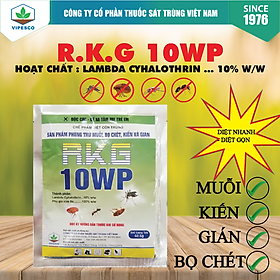 RKG 10WP - PHÒNG TRỪ MUỖI, BỌ CHÉT, KIẾN & GIÁN