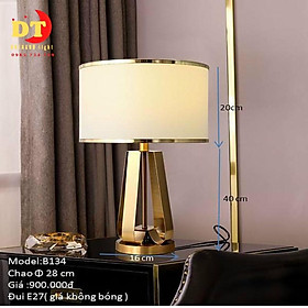 Mua Đèn bàn ngủ đồng hiện đại sang trọng cho căn hộ HTLQ bpl