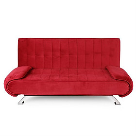 Sofa bed giường lật dọc Tundo màu đỏ 180 x 110 cm