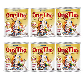 COMPO 6 HỘP 380g SỮA ĐẶC ÔNG THỌ TRẮNG