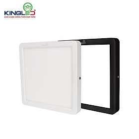 Đèn ốp trần Kingled 12W, ONL-12SS-V150, Vỏ trắng. Ánh sáng: trắng/ vàng/ trung tính