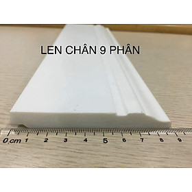 Hình ảnh Phào Chỉ Len Chân Hàn Quốc 9cm