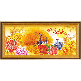 Tranh thêu chữ thập Cát Tượng Như Ý DLH-223063