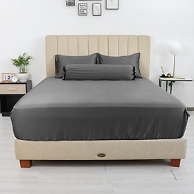 Bộ 5 món drap, ga giường áo gối tencel 100% NIN Florence 80s nhiều màu mẫu mới 2024 nhiều size nệm 1m6, 1m8, 2m mát lạnh, mềm mại - 2