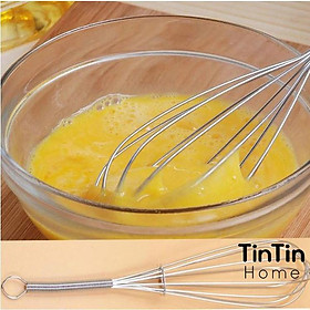 Cây đánh trứng giá rẻ bằng inox thép không gỉ TINTIN CDT01