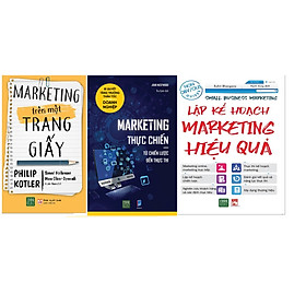 Combo 3 Cuốn Sách Về Marketing Mà Bạn Không Thể Bỏ Lỡ