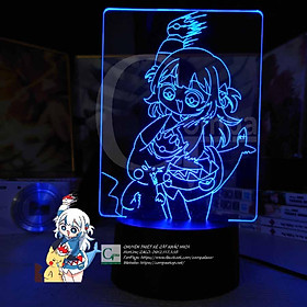 Mua Đèn Ngủ Virtual YouTuber Gawr Gura Type 07 AVYT0507 16 MÀU TUỲ CHỈNH