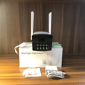 Mua Camera Yoosee Ngoài Trời Cố Định 4 Râu 9 Led Thế Hệ Mới 2022 5.0Mpx Full HD - Hàng Nhập Khẩu