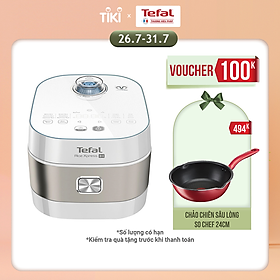 Nồi cơm điện tử cao tần Tefal 1.5L RK762168- Hàng chính hãng