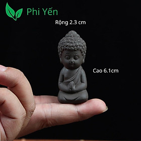 Mua Tượng phật gốm tử sa tinh xảo trang trí nhà cửa vật phẩm phong thủy