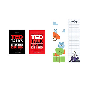 Download sách Bộ Sách Hay Nhất Về Hùng Biện ( Hùng biện kiểu TED1: Bí quyết diễn thuyết trước đám đông “chuẩn” TED + Hùng biện kiểu TED2: Bí quyết làm nên những bài diễn thuyết hứng khởi nhất thế giới ) (Tặng kèm Tickbook)
