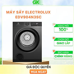 Máy sấy thông hơi Electrolux UltimateCare 9 kg EDV904N3SC- HÀNG CHÍNH HÃNG - CHỈ GIAO HCM