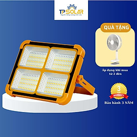 Đèn Pin Cầm Tay Đa Năng Năng Lượng Mặt Trời TP Solar 100W 150W Sạc Pin Cho