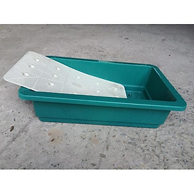 Combo 5 Chậu nhựa trồng rau | Khay trồng rau thế hệ mới