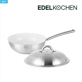 Mua Chảo Edelkochen sâu lòng Prism 3 lớp 28cm (28 x 8.0) màu Cream