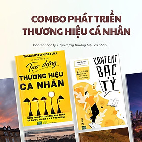 Combo 2 Cuốn Content Bạc Tỷ + Tạo Dựng Thương Hiệu Cá Nhân  - Bản Quyền