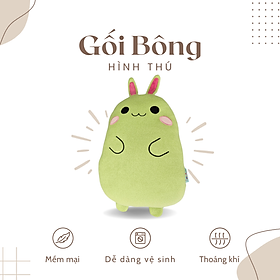 Gối bông cho bé MYM size 30x40cm siêu đáng yêu mềm mịn êm ái dành cho bé yêu (Khách Vui Lòng Chat Với Shop Để Chọn Mẫu)