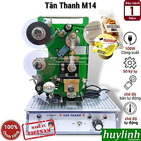 Mua Máy in đóng date tự động - bán tự động Tân Thanh M14 - Hàng chính hãng