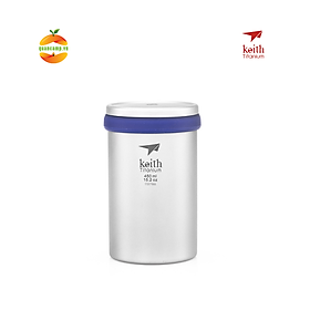 Mua Cốc pha trà titanium Keith Titanium Office Mug with Tea Infuser Ti3520  Hàng chính hãng