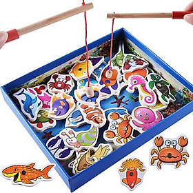BỘ CÂU CÁ SINH VẬT BIỂN 32 CHI TIẾT DÀNH CHO BÉ