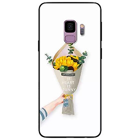Ốp lưng in cho Samsung S9 Mẫu Bó Hoa Hướng Dương