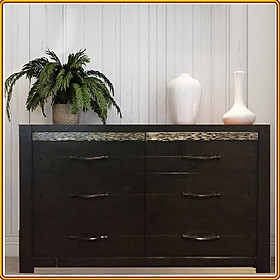 Mua Tủ 6 ngăn kéo Tundo màu nâu tay nắm giả cổ 150 x 44 x 81 cm