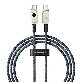 Cáp Sạc Nhanh Baseus Unbreakable Series Fast Charging Data Cable Type-C to Type-C 100W (Hàng chính hãng)