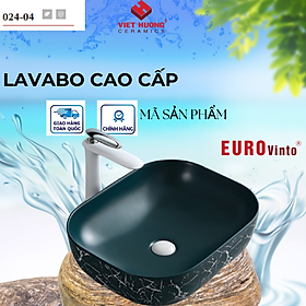 Mua CHẬU RỬA MẶT LAVABO EUROVINTO CAO CẤP MÃ 024-04