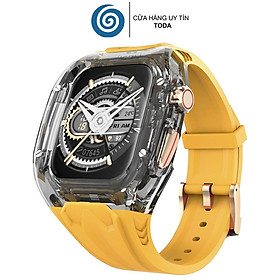 Ốp bảo vệ kiêm dây đeo Rugged Design cho Apple Watch Series 4,5,6,7,8,9,10,11 & Apple Watch Ultra 1,2,3 - Hàng Chính Hãng