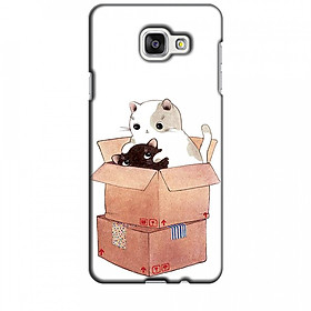 Ốp lưng dành cho điện thoại  SAMSUNG GALAXY A7 2016 Mèo Con Dễ Thương