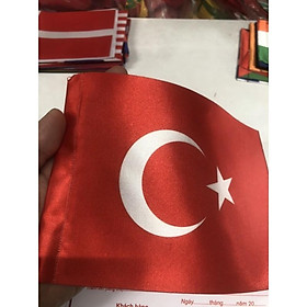 Mua Quốc kỳ Thổ Nhĩ Kỳ để bàn 14x21cm