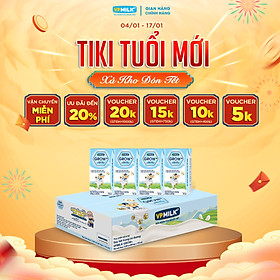 Sữa Tiệt Trùng Có Đường VPMilk Grow+ Hộp 110ml (Thùng 48 Hộp)