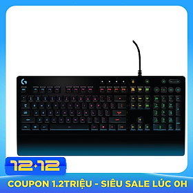 Bàn Phím Game Có Dây Logitech G213 Prodigy RGB Membrane Full-size - Hàng Chính Hãng
