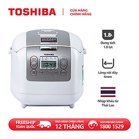 Nồi cơm điện tử toshiba rc-18ntfv - hàng chính hãng