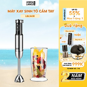 Máy xay sinh tố cầm tay đa năng Lebenlang LBL3638, công suất 1000W, lưỡi dao 2 cánh, bảo hành 2 năm – hàng chính hãng