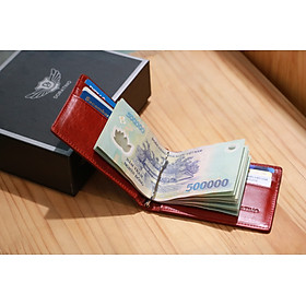 Ví Money Clip Bóp Da Nam Kẹp Tiền Mini