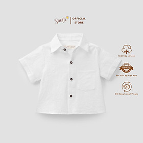 Áo Sơ Mi Cho Bé Trai Phong Cách Hàn Quốc Dễ Thương - ELFIN SHIRT - TOC016 - SAOLA KIDS CLOTHING