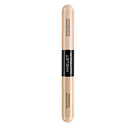 Bút che khuyết điểm và highlight dạng lỏng Inglot Coverup & Highlight DUO (6.6ml)