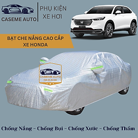 Bạt phủ xe ô tô tráng nhôm cao cấp các xe hãng HONDA, 3 lớp chống nóng, chống thấm, chống bụi - Hàng Chính Hãng