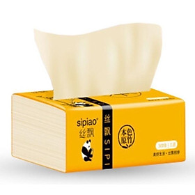 Mua (1 Gói) Giấy Ăn Gấu Trúc Sipiao - Khăn Giấy Rút Hàng Cao Cấp Siêu Dai  Mềm Mịn Gói 300 Tờ