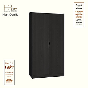 [Happy Home Furniture] WINNI, Tủ quần áo 2 cánh mở, 90cm x 54cm x 180cm ( DxRxC), TCM_156