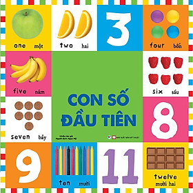 Bộ  Từ Vựng Đầu Đời Cho Bé 100 Con Số Đầu Tiên - Bản Quyền