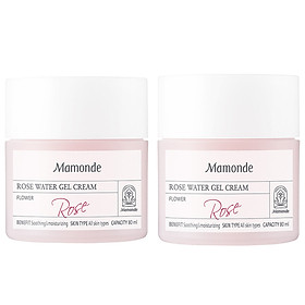 Mamonde Rose Water Gel Cream 80ml 1+1 / Total 2PCS