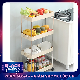 Kệ để đồ dùng nhà tắm đa năng nhiều tầng làm từ nhựa ABS có hình chữ nhật mới nhiều màu, giá để đồ nhà bếp, dụng cụ gia đình tiện ích có bánh xe thiết kế thông dụng nhiều mục đích trong gia đình