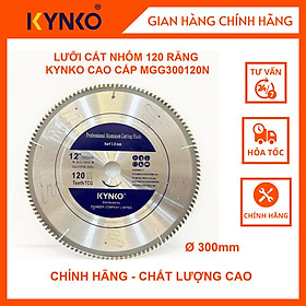 Mua LƯỠI CẮT NHÔM 120 RĂNG KYNKO MGG300120N CHÍNH HÃNG GIÁ TỐT
