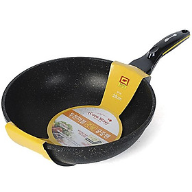 Chảo vân đá hoa cương chống dính đáy sâu Cook Way SSWM4-28 - Size 28cm 