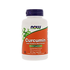 Viên Uống Now Curcumin Từ Rễ Củ Nghệ