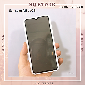Mua Kính cường lực cho Samaung A13 4G / A23 / A33 5G chống nhìn trộm full màn hình cao cấp( hàng chính hãng)
