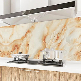 Giấy dán tường 5Mx60CM Giấy dán bếp vân đá MARBLE Giấy dán tường bếp chịu nhiệt chống dầu mỡ chống nước TRÁNG-NHÔM